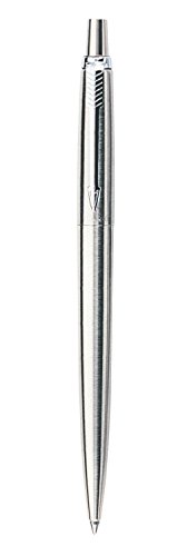Parker Jotter Stainless Steel Chrome Trim Ball Pen - Gift Boxed