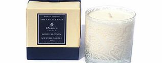 White blossom candle