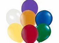 Assorted 12 Inches Metallic Helium Quality Latex Balloons - Pack of 100