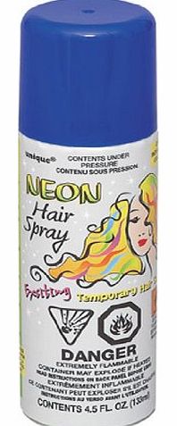 Neon Blue Hairspray (Temporary Hair Colour)