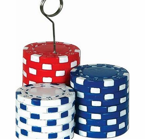 Partyrama Poker Chips Balloons Holder - Photo Holder