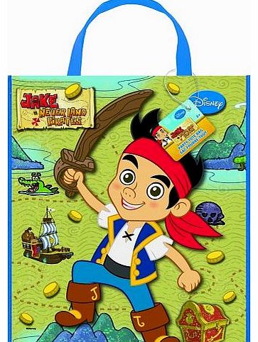 Partyrama Unique Jake And The Neverland Pirates Party Tote Gift Bag