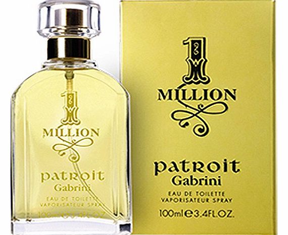 Patroit 1 Million Perfume 100 ml. similar to Paco Rabanne One Million