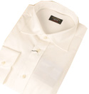 Paul & Shark White Long Sleeve Cotton Shirt