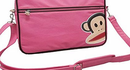 Paul Frank  - Padded Laptop Shoulder Bag (Pink)