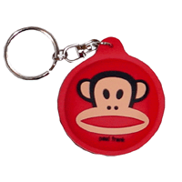 Two Tone Puffer Keyring