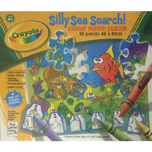 Crayola Silly Sea Search 36 Piece Jigsaw Puzzle