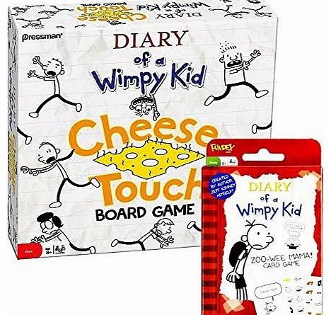 Paul Lamond Diary of a Wimpy Kid Cheese Touch Board Game 