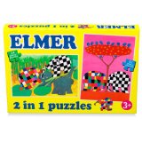 Paul Lamond Games Elmer 2 in 1 Puzzle