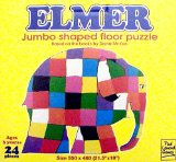 Elmer Jumbo Shaped Floor Puzzle 24pc