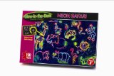 Paul Lamond Games Glow In The Dark Jigsaw Puzzle - Neon Safari (100pcs)