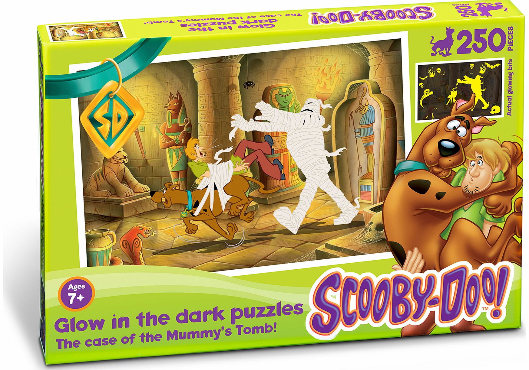 Scooby Doo Mummy Tomb 250 Piece Puzzle