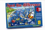 Paul Lamond Games Spot The Difference 1,000 piece Puzzle - Hello Sailor