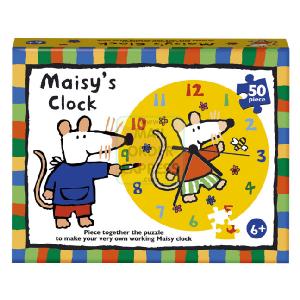 Maisy Puzzle Clock 50 Piece Jigsaw Puzzle