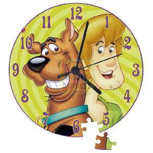 Paul Lamond Scooby Doo Puzzle Clock