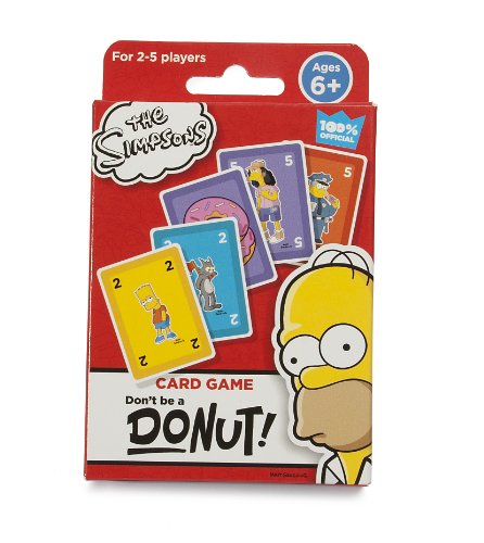 Paul Lamond Simpsons Donut Card Game