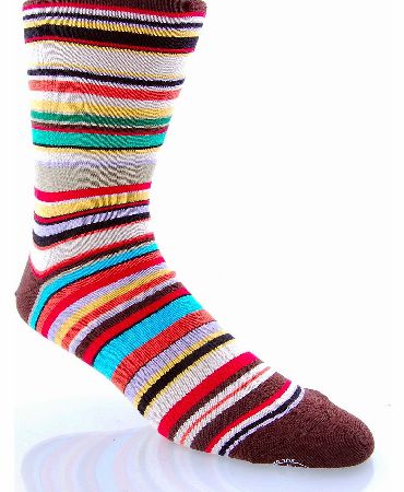 Paul Smith Cotton Stripe Socks