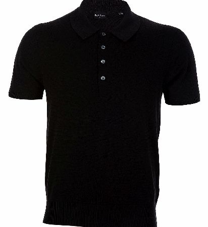 Paul Smith Knitted Polo Black