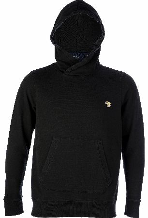 Paul Smith Logo Hooded Top Black