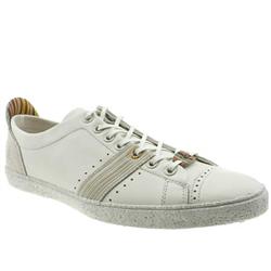 Paul Smith Male West Leather Upper Fashion Trainers in White