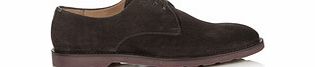 Paul Smith Merton brown suede laced shoes