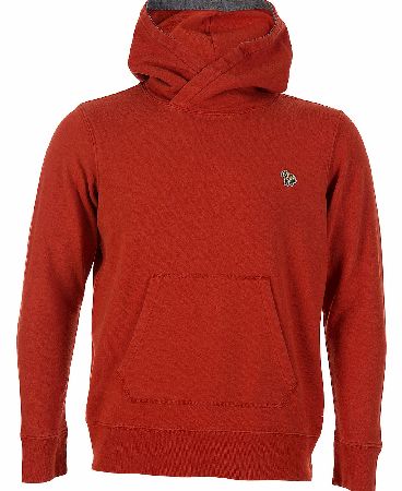 Paul Smith Pullover Hooded Top Red