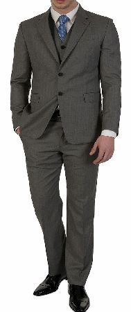 Paul Smith Suit Light Grey Wool Three-Piece