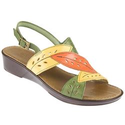 Pavacini Female Des506 Leather Upper Leather Lining Casual in Yellow Multi