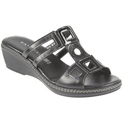 Female Jes959 Leather Upper Leather Lining Comfort Small Sizes in Black, White
