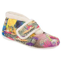 Pavers Comfort Female Amy Textile Upper Textile Lining Comfort House Mules and Slippers in Multi