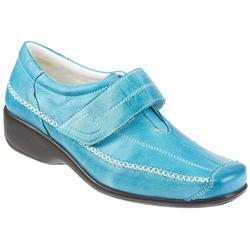 Pavers Comfort Female Asil811 Leather Upper Textile Lining Casual Shoes in Blue