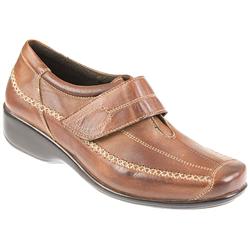 Pavers Comfort Female Asil811 Leather Upper Textile Lining Casual Shoes in Tan