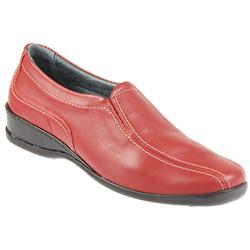 Pavers Comfort Female Cal620 Leather Upper Leather Lining Casual in Red