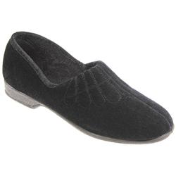 Pavers Comfort Female Flash800 Textile Upper Textile Lining Comfort House Mules and Slippers in Black, Bright Wine
