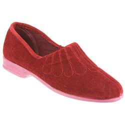 Pavers Comfort Female Flash800 Textile Upper Textile Lining Comfort House Mules and Slippers in Wine