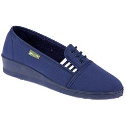 Female KOY1100 Textile Upper Textile Lining Casual Shoes in Navy, White