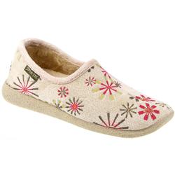 Pavers Comfort Female Koy803 Textile Upper Textile Lining Comfort House Mules and Slippers in Cream Multi