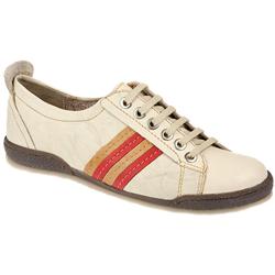 Female NAP1101 Leather Upper Leather Lining Casual Shoes in Beige