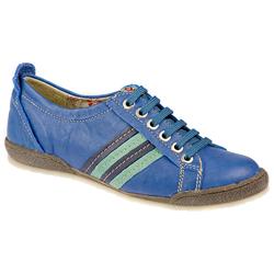 Female NAP1101 Leather Upper Leather Lining Casual Shoes in Blue