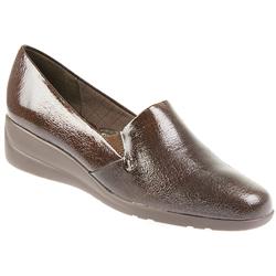 Pavers Comfort Female Pic535 Textile Lining Casual in Brown Patent
