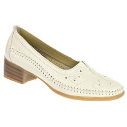 Pavers Comfort Female Saffy Leather Upper Leather Lining Casual Shoes in Beige, Black, Red