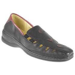 Pavers Female Avail900 Leather Upper Textile Lining Casual Shoes in Black, Denim, White
