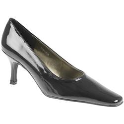 Female Don803 Comfort Courts in Black Patent