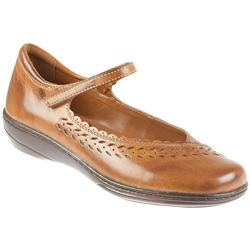 Pavers Female Earth900 Leather Upper Textile/Other Lining Casual Shoes in Tan