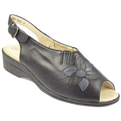 Female Gad902 Leather Upper Leather Lining Casual in Navy, Pewter