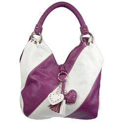 Female GREE900 Bags in Purple-Off White