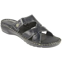 Pavers Female Jean906 Leather Upper Leather Lining Comfort Summer in Navy