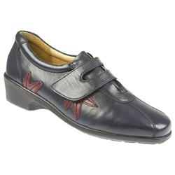 Pavers Female KEMP804 Leather Upper Leather Lining Casual Shoes in Navy Multi