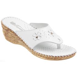 Pavers Female Mene704 Leather Upper Leather Lining Comfort Summer in White