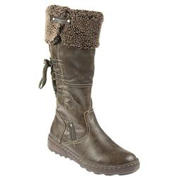 Female NOVI1015 Textile Lining Casual Boots in Brown